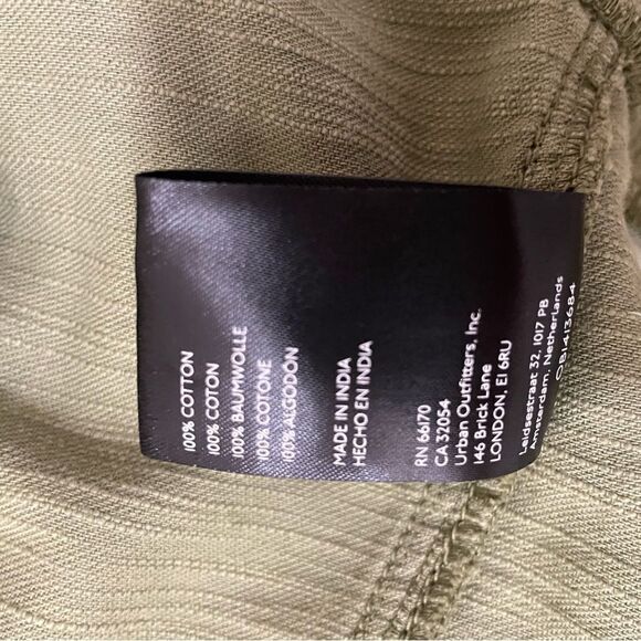 NEW! Free People Carmen Moto Cotton Jacket, size XS New with Out Tag. - Picture 9 of 9